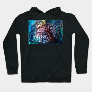 Tree On The Forest Border Hoodie